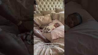 We had a baby at 43 & 50 men have separation anxiety as well look at my hus