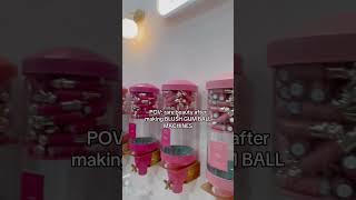 I TRIED A RARE BEAUTY GUM BALL MACHINE  #preppyyyy #skincare #beautyproducts #makeup #preppyhaul