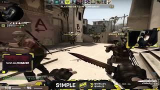 CS:GO - s1mple plays FPL on Mirage