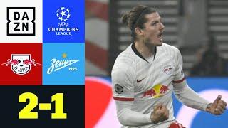 Schön, Schöner, Sabitzer! RB bezwingt Zenit: RB Leipzig - Zenit 2:1 | UEFA Champions League | DAZN