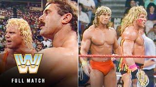FULL MATCH: Ultimate Warrior & Texas Tornado vs. Mr. Perfect & Rick Rude: Aug. 8, 1990