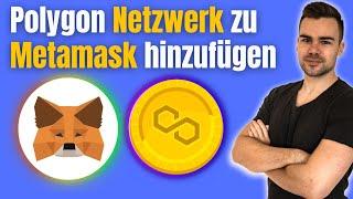 Polygon chain für MetaMask einrichten (Tutorial) & MATIC zur MetMask senden