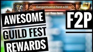 Lords Mobile -  Awesome Master Guild Fest Rewards