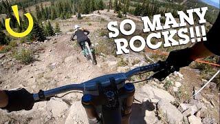 UTAH State DH Finals Course POV with Kera Linn and Steve Wentz - 4K 60p
