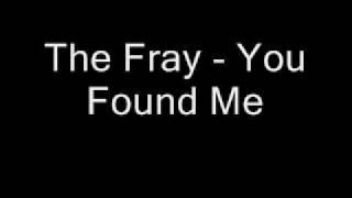 The Fray - you found me