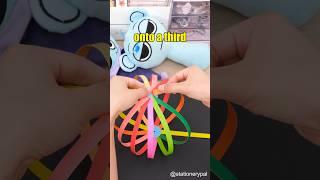 Try this spinning paper flower! #shorts