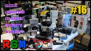 EBAY RETRO GADGETS I BOUGHT Video #16  This Haul is Vintage Digital Camera's! and I test a few!