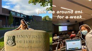 join me around uni for a week // university of limerick // iisma in ireland