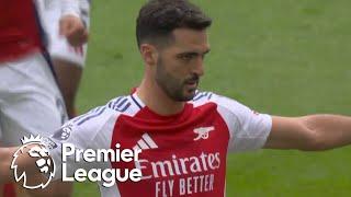 Mikel Merino heads Arsenal 1-0 ahead of Chelsea | Premier League | NBC Sports