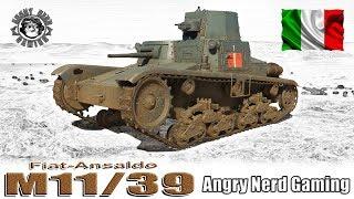 War Thunder: Carro Armato M11/39, Italian, Tier-1, Medium Tank