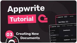 Appwrite Database Tutorial #3 - Creating New Documents