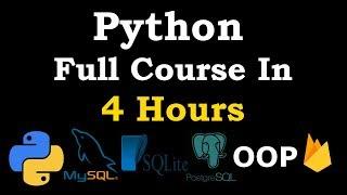 Python Programming Full Course For Beginners