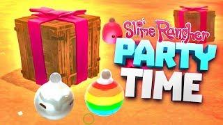 GIFT BOXES AND ORNAMENTS! - Slime Rancher Party Gordo Update