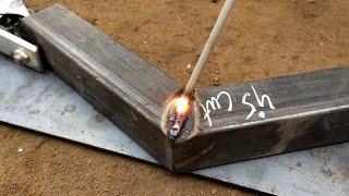 hole filled welding tricks!|iron round welding tip and tricks'|