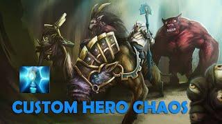 CHEN  разносим врагов с помощью крипов в Custom hero chaos dota 2