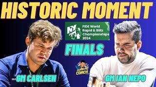 UNEXPECTED ENDING! MATINDING WORLD CHAMPIONSHIP MATCH! Carlsen vs Nepo! World Blitz 2024 Finals