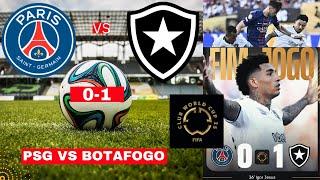 PSG vs Botafogo 0-1 Live Stream FIFA Club World Cup Football Match Score Commentary Highlights Vivo