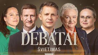 SEIMO RINKIMŲ DEBATAI | ŠVIETIMAS | LAISVĖS TV RINKIMAI | Andrius Tapinas