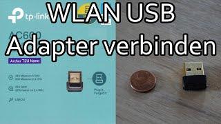 TP-Link WLAN USB Adapter verbinden