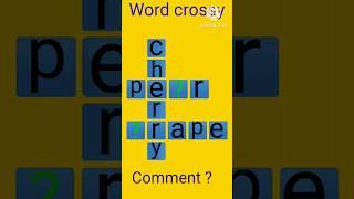 word cross | word crossy | word cross game | #shorts#