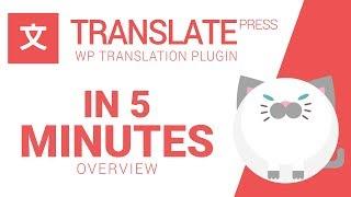 TranslatePress OVERVIEW in 5 Minutes | Making WordPress Multilingual Sites Easy & Fun