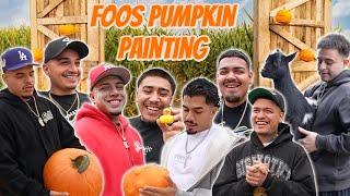 FOOS PUMPKIN PAINTING !!