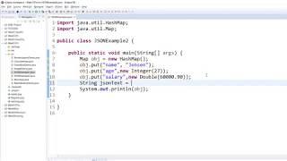 Java JSON Encode using Map