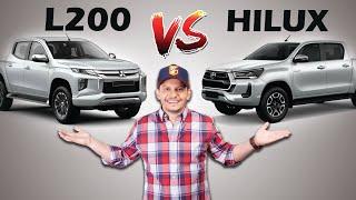 DUELO DE PICAPES! HILUX VS L200