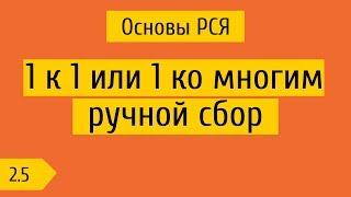 2.5 Ручной сбор ключевых фраз, 1 к 1 или 1 ко многим, план сбора семантики