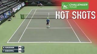 Kukushkin Laces Forehand Hot Shot In Aptos 2017