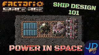 Ship Design 101: Power in Space ️ Factorio Space Age  Tutorial, Walkthrough