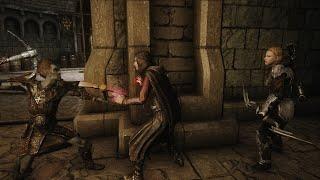 Queen of the Damned Serana vs Fralis | Skyrim