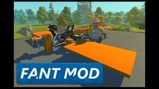 Scrap Mechanic Survival | How to Build a Fant Mod Plane - Basics