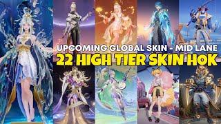 Honor of Kings 22 Upcoming New Legend Blessed Epic Limited Tier Skins for Mid Laners! Ultra HD Skill