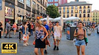 Madrid 4K - Madrid Plaza Mayor - Holiday in Madrid 2022 - Madrid virtual tour