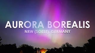 Rare Northern Lights over Germany | Polarlichter über NRW (Soest), Deutschland, 10.-11.05.2024