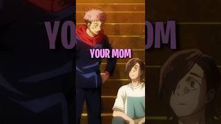 Yuji Dates Junpei’s MOM!? | Jujutsu Kaisen Abridged #shorts