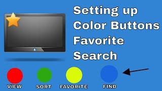 STB Emulator on Firestick setup color buttons / Favorite / Search