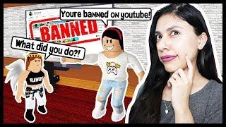 I GOT MY LITTLE SISTER BANNED ON YOUTUBE! - Roblox Roleplay - Robloxian Life