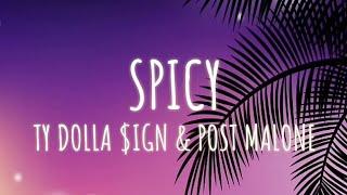 Ty Dolla $ign - Spicy (Lyrics) ft. Post Malone