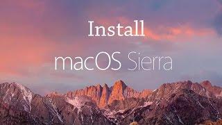 How to install macOS Sierra 10.12