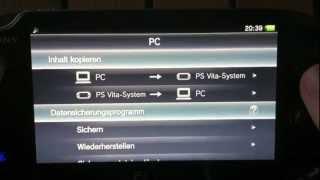 [PS Vita] Filme, Musik oder Bilder übertragen vom Computer [HD] [Deutsch]