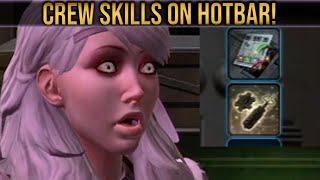 How to add Crew Skills on your ability bar (how did i not know this?!) | SWTOR #shorts