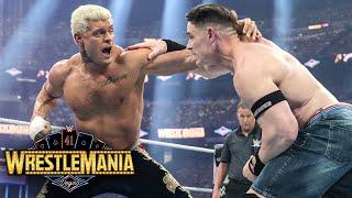 Cody Rhodes vs. John Cena | WWE Championship Match: WrestleMania 41 Sunday highlights