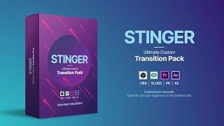  Ultimate Custom Stinger Transition Pack