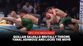 UFC 316 results: Quillan Salkilld Beats Ashmouz At His Own Game, Takes Decision