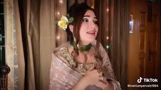 Merium Pervaiz Tiktok  Noor Jahan Look  || Merium pervaiz Cosmetics ||