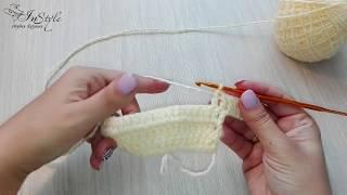 ПРИБАВЛЕНИЕ ПЕТЕЛЬ. Расширение полотна (increase crochet) ► Уроки вязания ► Крючком