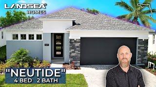 MOST REQUESTED New Home Tour Palm Bay | Landsea Homes Neutide [Meadowood] Courtyards at Waterstone