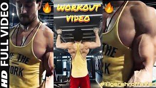 Tiger Shroff unseen workout video || Latest Update || A1 FAN Productions